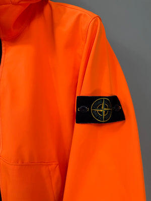 Stone Island Orange Soft Shell Jacket