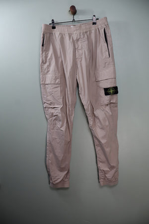Stone Island Beige RE-T Cargo Bottoms