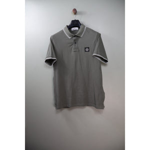 Stone Island Green Slim Fit Polo