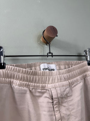 Stone Island Beige RE-T Cargo Bottoms