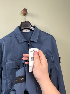 Stone Island Blue Overshirt