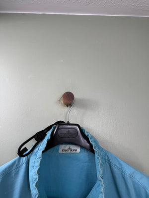Stone Island Aqua Blue Smock