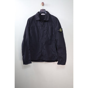Stone Island Black Nylon Metal Overshirt