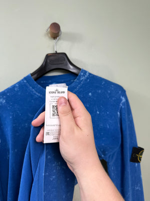 Stone Island Blue Ovo Dye Jumper