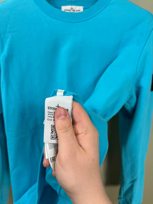 Stone Island Aqua Blue Jumper
