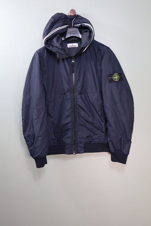 Stone Island Navy Crinkle Reps Primaloft Jacket