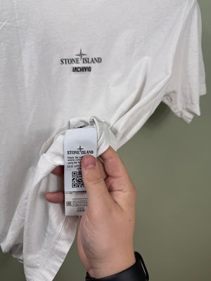 Stone Island White Archivio T-Shirt