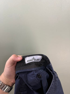 Stone Island Navy SL Cargo Shorts