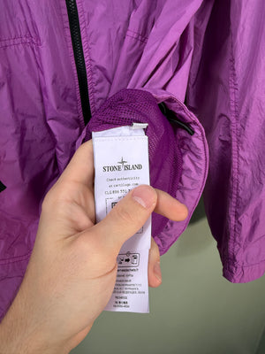 Stone Island Purple Crinkle Reps Jacket