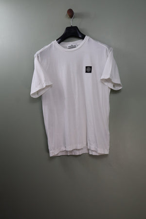 Stone Island White T-Shirt