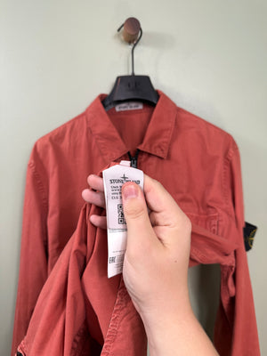 Stone Island Burnt Orange Overshirt