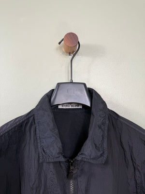 Stone Island Black Nylon Metal Overshirt