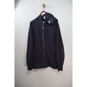 C.P. Company Black Goggle Hoodie