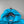 Stone Island Aqua Blue Loom Woven Down Jacket