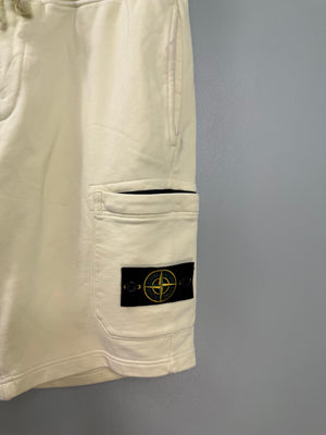Stone Island Yellow Shorts
