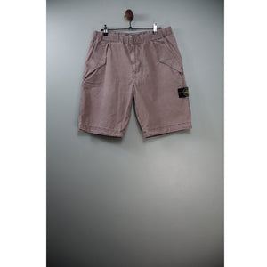 Stone Island Beige RE Cargo Shorts