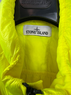 Stone Island Yellow Garment Dyed Down Gilet