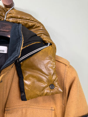 Stone Island Yellow Ice Wool Blend Jacket