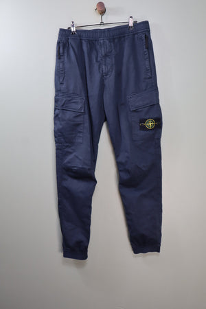 Stone Island Navy RE-T Cargo Bottoms