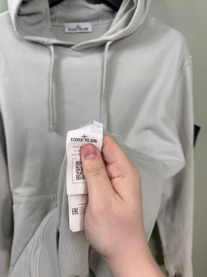Stone Island Light Grey Hoodie