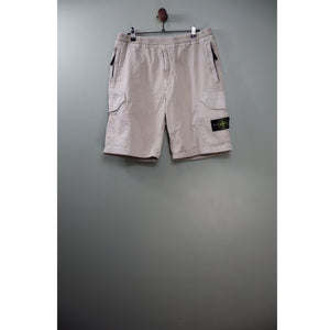 Stone Island Beige RE Cargo Shorts
