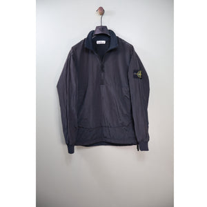 Stone Island Black Nylon Metal Smock