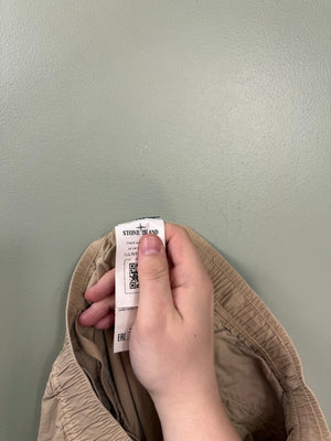Stone Island Beige RE-T Cargo Bottoms