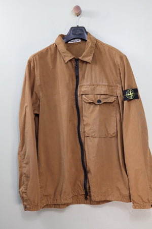 Stone Island Brown Overshirt