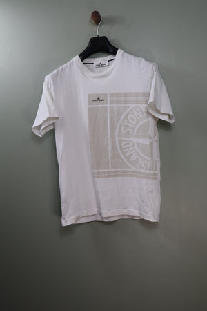 Stone Island White T-Shirt