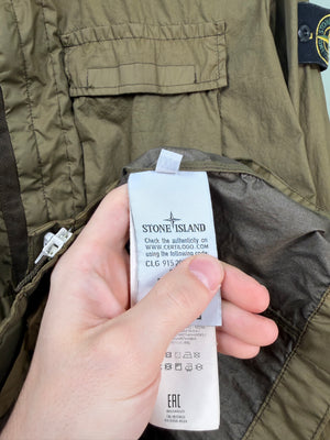 Stone Island Khaki Membrana Jacket