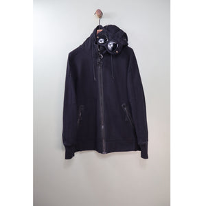 C.P. Company Black Goggle Hoodie