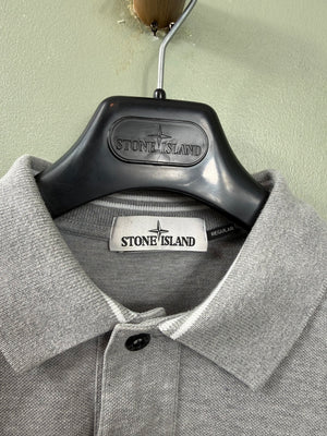 Stone Island Grey RE Polo Shirt