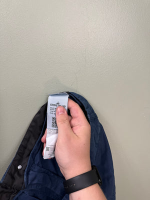Stone Island Navy RE Cargo Shorts