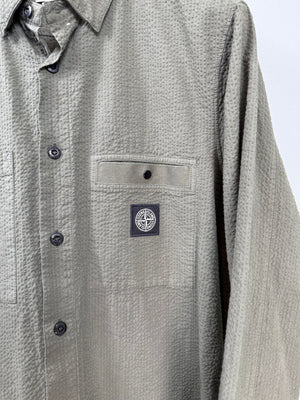 Stone Island Green Overshirt