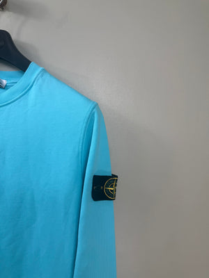 Stone Island Aqua Blue Jumper