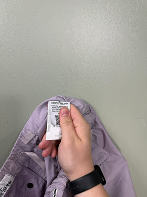 Stone Island Purple RE-T Cargo Bottoms