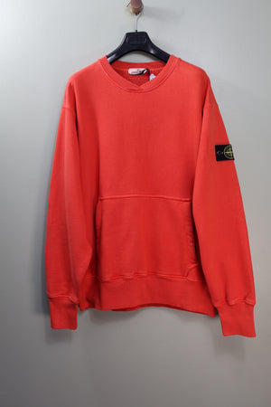 Stone Island Orange Heavy Jumper