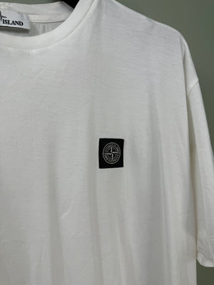 Stone Island White T-Shirt