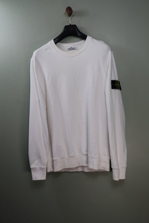 Stone Island White Jumper