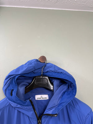Stone Island Blue Comfort Tech Composite Jacket