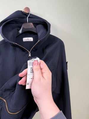 Stone Island Navy Soft Shell Jacket