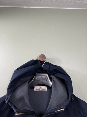 Stone Island Navy Soft Shell Jacket
