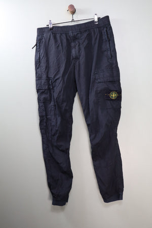 Stone Island Black RE-T Cargo Bottoms