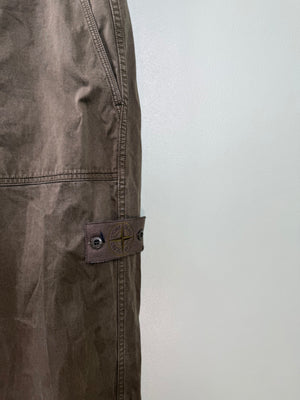 Stone Island Khaki RE Ghost Cargo Bottoms