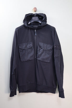 Stone Island Ghost Half Zip Hoodie