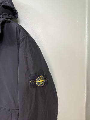 Stone Island Black Micro Reps Down Jacket