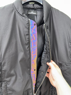 Stone Island Black Shadow Project D-NW 10th Anni Bomber Down Jacket