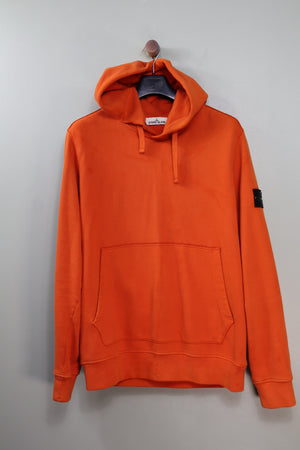 Stone Island Orange Hoodie