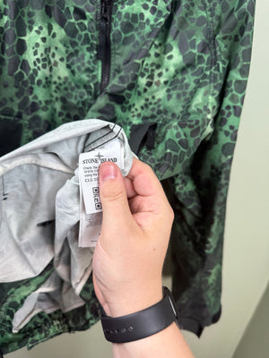Stone Island Green Aligator Camo Jacket