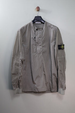 Stone Island Green Nylon Metal Smock